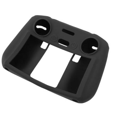 Imagem de Naroote Tampa de Silicone do Controlador RC 2, Tampa de Controle Remoto do Drone Confortável à Prova de Choque para Mini 4 Pro Air 3 RC 2 (Preto)