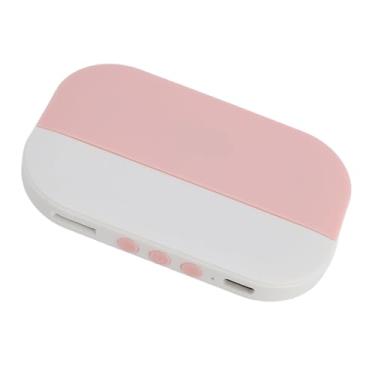 Imagem de Asixxsix Altifalante de almofada para dormir, Mini altifalante de condução óssea estéreo de 360 graus para ajudar a dormir, altifalante Bluetooth portátil, para casa, exterior (Rosa)