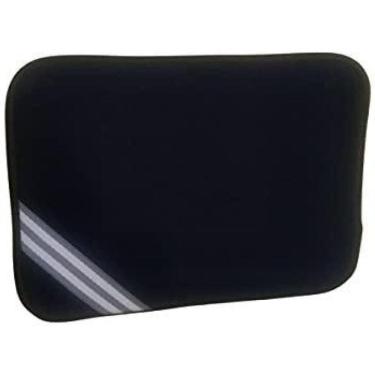 Imagem de Capa Case De Notebook De 15,6 Polegadas Tira Branca E Cinza