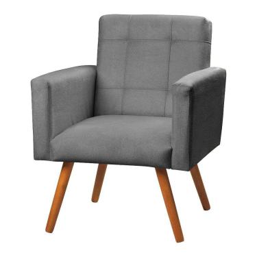 Imagem de Poltrona Decorativa Sabrina Veludo - Star Confort