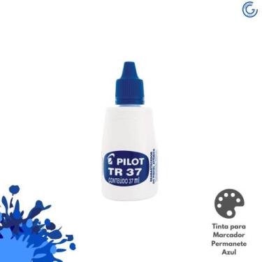 Imagem de Tinta Marcador Permanente Tr 37 37 ml Azul - Pilot