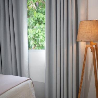 Imagem de Cortina Tecido Blackout 360cm X 260cm Eclipse Astro Branco - CASA ANTO