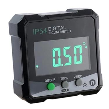 Imagem de Ioensy Medidor de ângulo digital inclinômetro IP54, medidor de ângulo profissional preciso, nível eletrônico para máquinas de serra de mesa, Style a