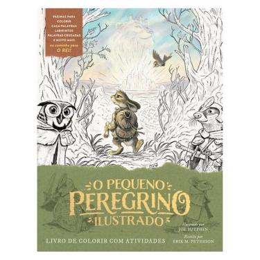 Imagem de O Pequeno Peregrino Ilustrado – Livro De Colorir Com Atividades