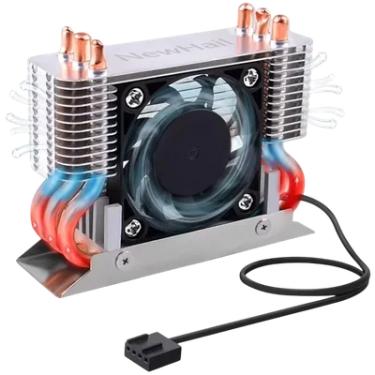 Imagem de Dissipador Calor Para SSD M.2 M2 Nvme 2280 Com Fan 40mm Newhail Gen5 Gen4