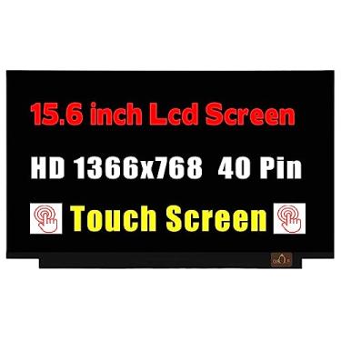 Imagem de GBOLE Substituição para HP 15-DY 15-DY1043DX 15-DY0013DX 15-DY1023DX 15-DY1032WM 15-DY1771MS 15-DY1755CL 15-DY1731MS 15-DY1751MS LCD Display L63569-001 HD 1366 x 768 40 pinos (tela sensível ao toque)