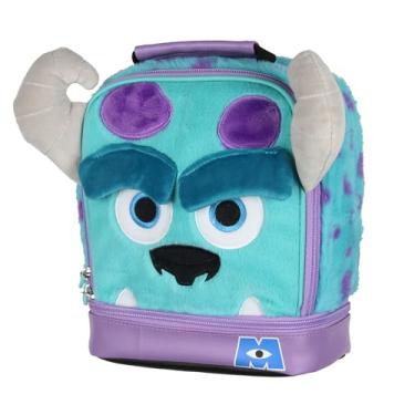 Imagem de Lancheira Disney Monsters Inc Sulley – Lancheira felpuda 3D com compartimento duplo isolada