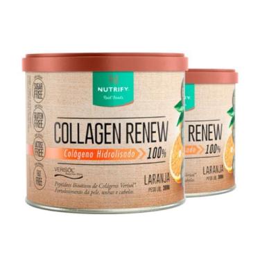 Imagem de Kit 2 Colágeno Renew Hidrolisado Laranja Nutrify 300G