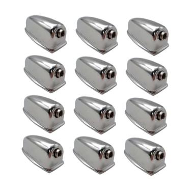 Imagem de oshhni 12 peças de suportes para caixa de bateria, acessórios de percussão fáceis de instalar para músicos de concerto, apresentações e shows