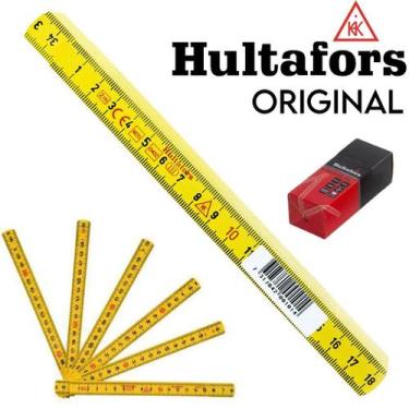 Imagem de Hultafors Metro Sueco Fibra de Vidro 2 Metros Alta Durabilidade