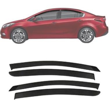 Imagem de Calha de Chuva Esportiva Kia Cerato 2014 Até 2017 - EcoFlex