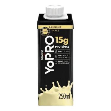 Imagem de Kit c/ 3 Yopro Baunilha Zero Lactose Unitario 250ml