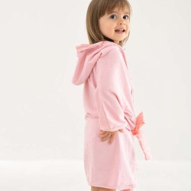 Imagem de Roupão Infantil de Push com Capuz Bordado