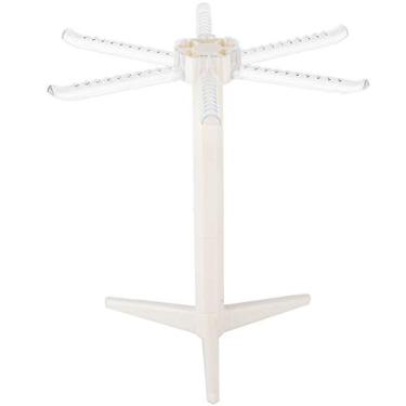 Imagem de Yctze Porta de Suporte de Secagem de Macarrão para Espaguete, Fettuccine e Macarrão - Ferramenta de Cozinha Dobrável para Cozinhar Em Casa