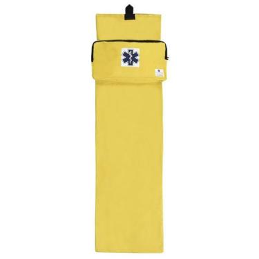Imagem de Capa para Prancha com Bolso Porta Imobilizador Amarela - Centercor Hos