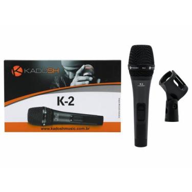 Imagem de  Microfone De Fio Kadosh K-2 Com Bag E Cachimbo