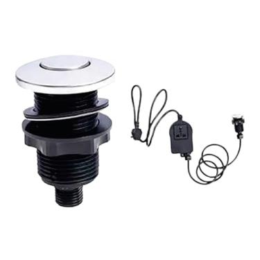 Imagem de Interruptor de ar para triturador de lixo operação de bancada 110V 12A