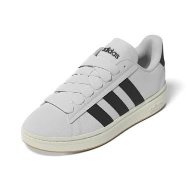 Imagem de adidas Grand Court Alpha 00s Tênis feminino, Branco cristal/preto/branco, 37