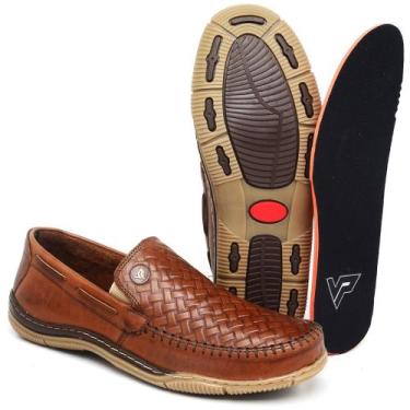 Imagem de Sapatenis Mocassim Masculino - Via Polo, Marrom, 40