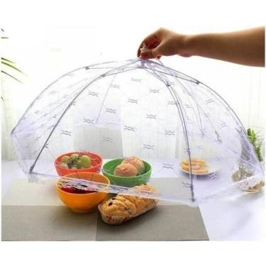 Imagem de Protetor de Alimentos Tela Mosqueteiro 46 cm - Protetor Alimento Comida Fruta e Bolo - PANAMI