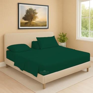 Imagem de Conjunto de lençóis de cabeça dividida flexível de 4 peças para cama ajustável, Queen 81 cm dividido a partir do topo, 100% algodão egípcio 600 fios, bolso profundo de 45,72 cm, supermacio, sem rugas