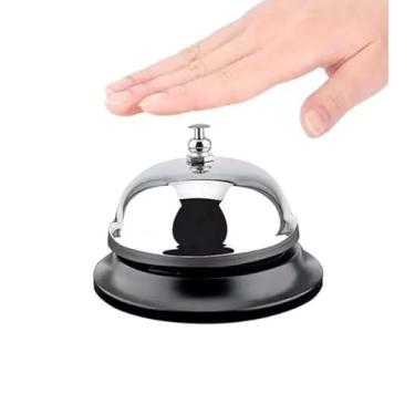 Imagem de Sino Campainha De Mesa Recepção Balcão Restaurante Bar Hotel