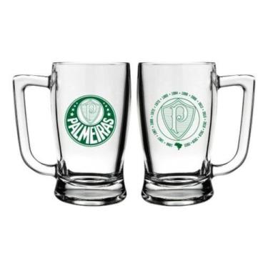 Imagem de Caneca Cerveja 340ml Clube Sociedade Esportiva Palmeiras - Allmix