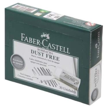 Imagem de Borracha FABER CASTELL Branca Dust Free Concentra Resíduo - Faber-Cast
