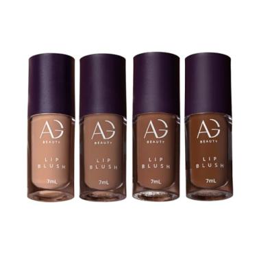 Imagem de AG Beauty, Kit 4 Lip Blushes Marrom - Alyce Gontijo