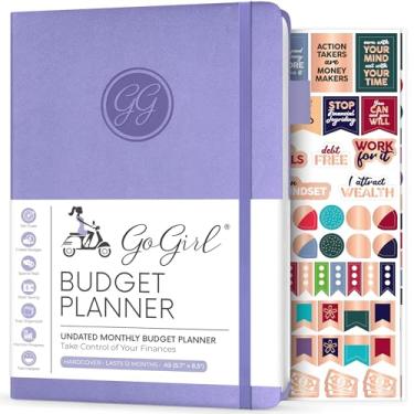 Imagem de GoGirl Agenda de orçamento – Agenda financeira mensal. Agenda de orçamento para controlar dinheiro, A5 (lavanda)