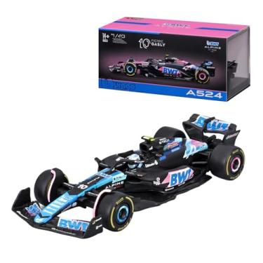 Imagem de Bburago 1:43 2024 Race BWT Alpine F1 Team A524 with Helmet Gasly #10