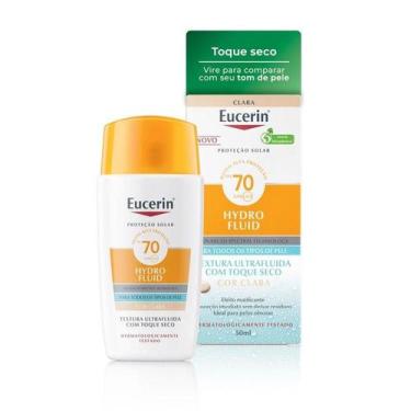 Imagem de Protetor Solar Facial Eucerin Sun Hydro Fluid FPS70 Cor Clara 50ml