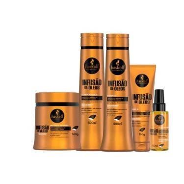 Imagem de Kit Infusão de Óleos Haskell 5 itens, 500ml