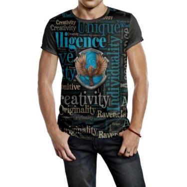 Imagem de Camiseta Masculina Harry Potter Ref:386 - smoke, Preto, GG