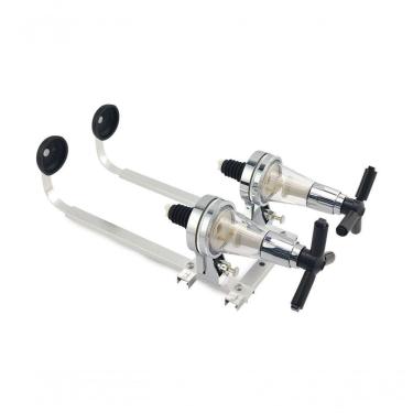 Imagem de Dispenser Bar Butler Porta Bebidas Suporte De Parede Whisky Pinga Vodka Dosador Para Até 2 Garrafas