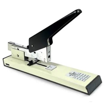 Imagem de Grampeador Profissional 240 Folhas Executivo Gigante Mesa Bancada Escritorio Grande Reforçado Manual