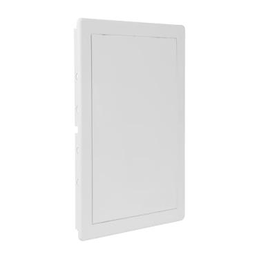 Imagem de Repa Market Painel de acesso 8 x 12 para drywall e teto - painel de porta de plástico ABS branco, placa de cobertura de furo de parede - à prova de ferrugem, fácil acesso e instalação, porta