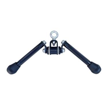 Imagem de KiBcsLic Barra para Tríceps, Barra para Puxada Lat, Acessório para Máquina de Cabo de aço, Multifuncional para Treinamento de Força