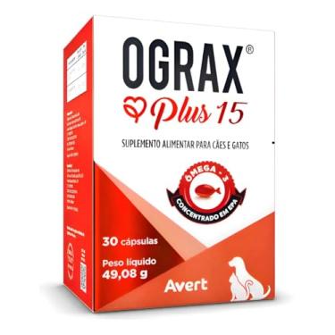 Imagem de Ograx Plus 15 Avert Suplemento Alimentar Omega 3 Caes Gato 30 Minha Casa Buritis (1)