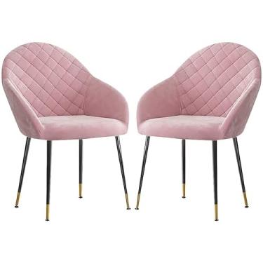 Imagem de Cadeira de jantar, escritório, negócios, recepção, cadeiras, conferências, cadeiras de jantar, flanela, encosto, poltronas, cadeiras para sala de estar, quarto, cozinha, com pés de ferro forjado