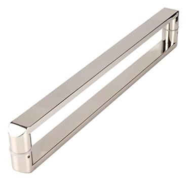 Imagem de Maçaneta de porta de vidro de aço inoxidável polido, puxadores de porta de chuveiro de substituição, maçaneta de porta deslizante de sala de conferências, puxador de porta de vidro de escritório (cor