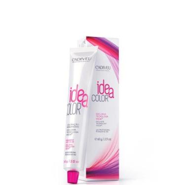 Imagem de Coloração Cadiveu Idea Color 6.7 Louro Escuro Marrom 60G
