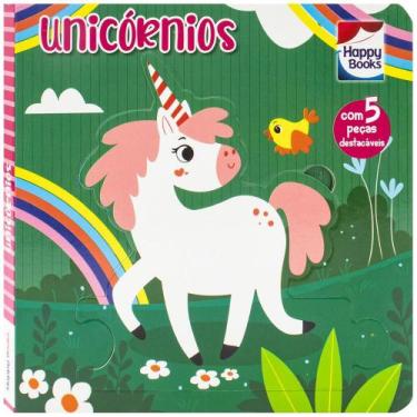 Imagem de Livro - Leia, Encaixe & Brinque: Unicórnios