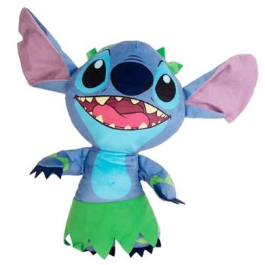 Imagem de Disney Para animais de estimação Lilo e Stitch, brinquedo de pelúcia jumbo de 45,7 cm, brinquedo de pelúcia para cães amassados e rangidos, brinquedo de cachorro fofo para fãs de Disney