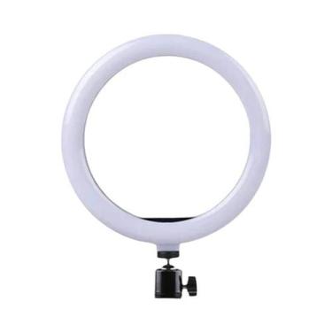 Imagem de Luz De Anel LED Dimmable Para Selfie Com Suporte Para Telefone, Lâmpad