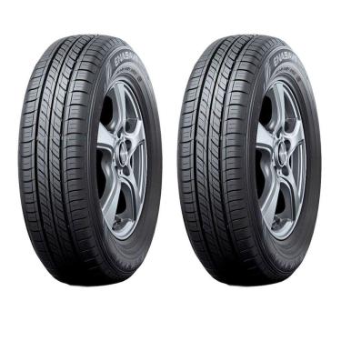 Imagem de Kit 2 Pneus Dunlop 185/55r16 Enasave Ec300+ Preto
