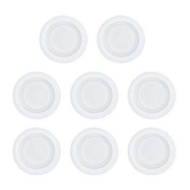 Imagem de Cryfokt Diafragma de Membrana de Silicone de Qualidade Alimentar, Fácil de Limpar, 8 Peças para Bomba de Amamentação V2 V1, Seguro para Bebês