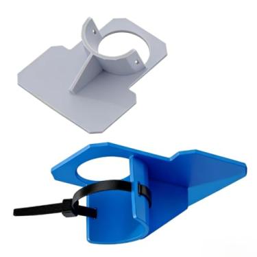 Imagem de Pacote com 2 suportes para tubos de piscina - Suporte de mangueira antitorção para piscinas acima do solo