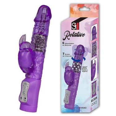 Imagem de Vibrador Sexual Jack Rabbit Vai e Vem 36 Níveis de Vibrações 26 cm - S