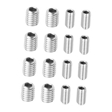 Imagem de predolo Parafusos de montagem da maçaneta da porta do freezer, em aço inoxidável, multifuncionais e resistentes, para substituição do modelo W11366418, 8 Peças M4